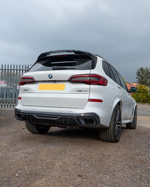 CT CARBON BMW X5 G05 2018+ GLOSS BLACK SPOILER - MP STYLE | SWISS HOMOLOGATED