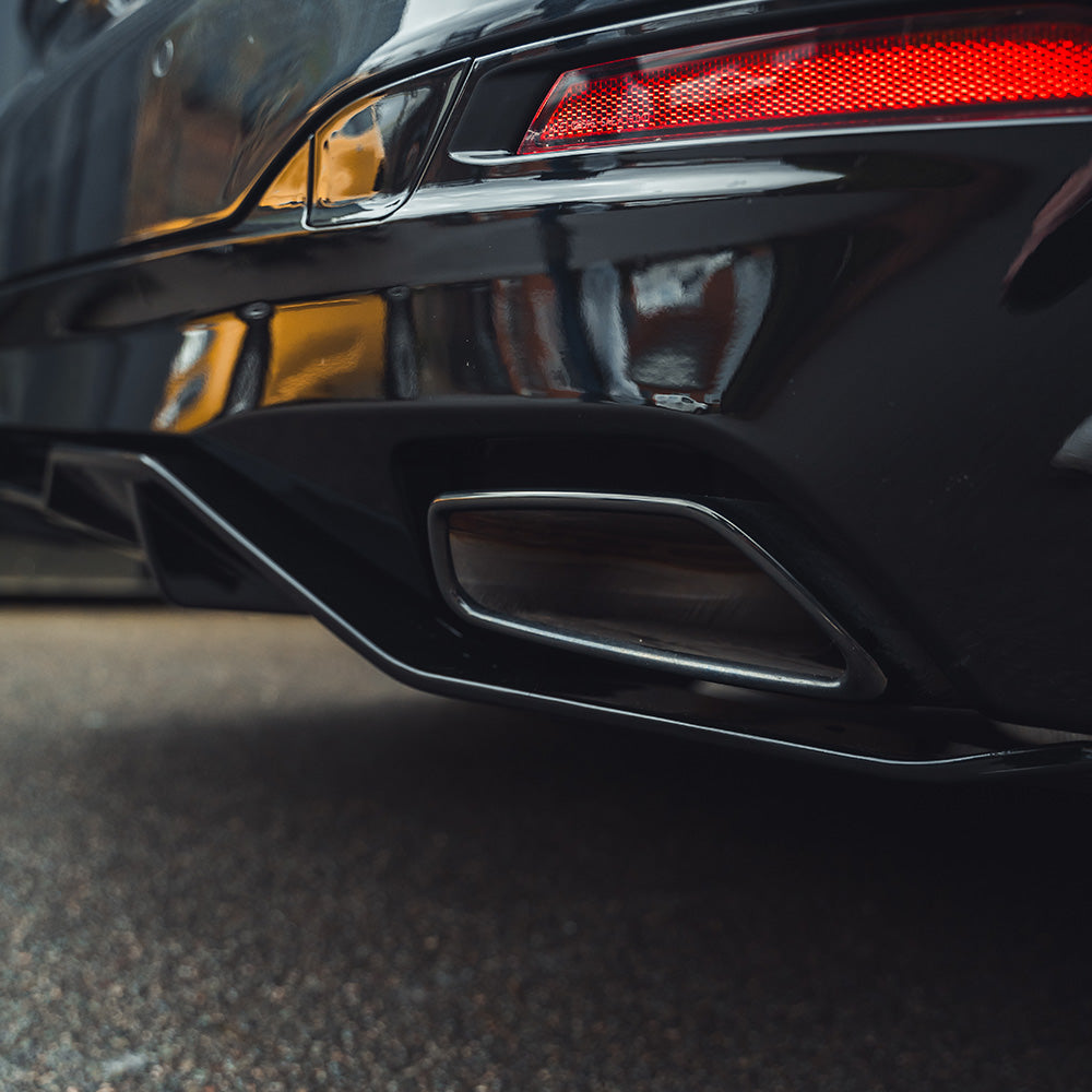 CT CARBON BMW G30/G31 5 SERIES 2020-2024 LCI GLOSS BLACK DIFFUSER - MP STYLE | SWISS HOMOLOGATED