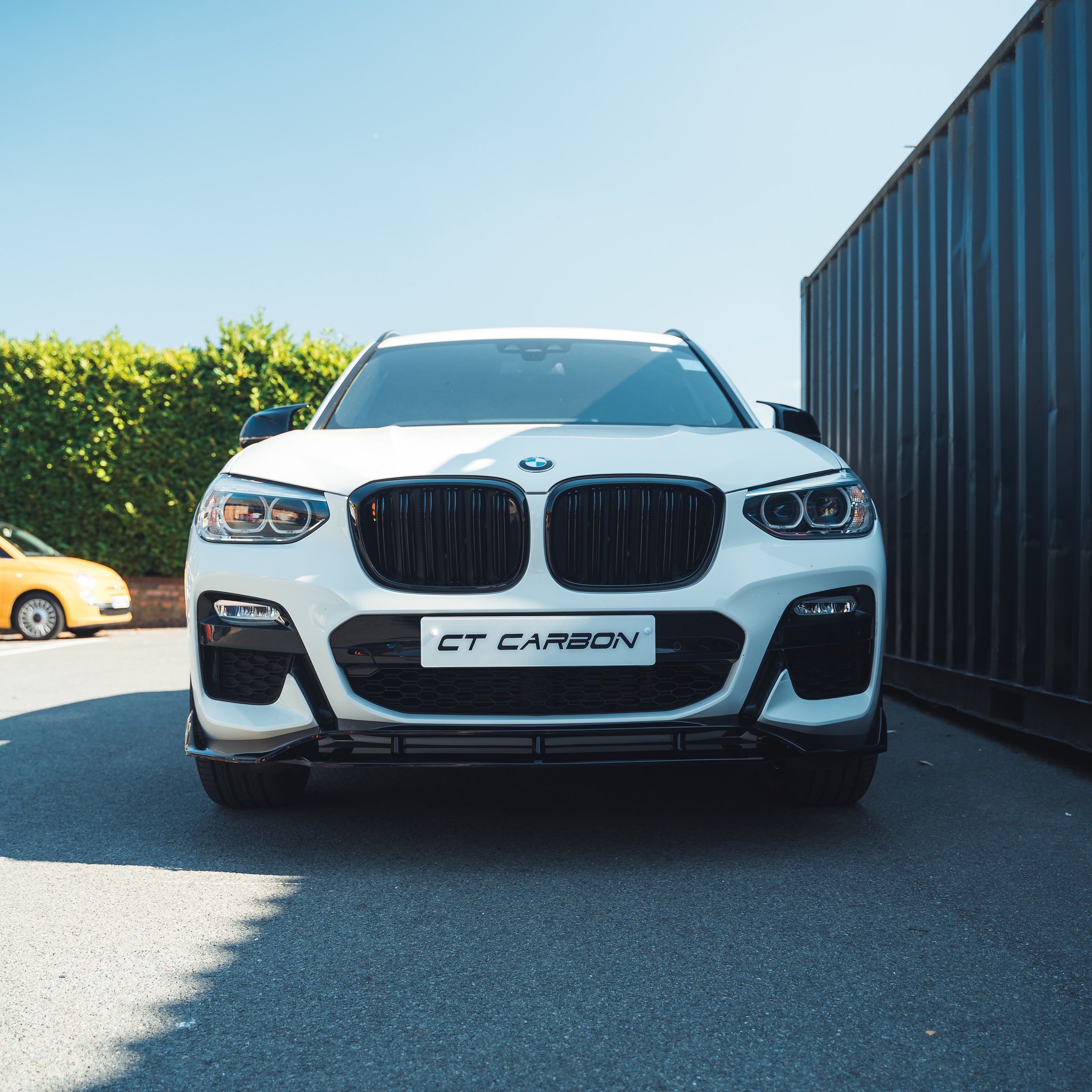 CT CARBON BMW G01 X3 DOUBLE SLAT BLACK GRILLES | SWISS HOMOLOGATED
