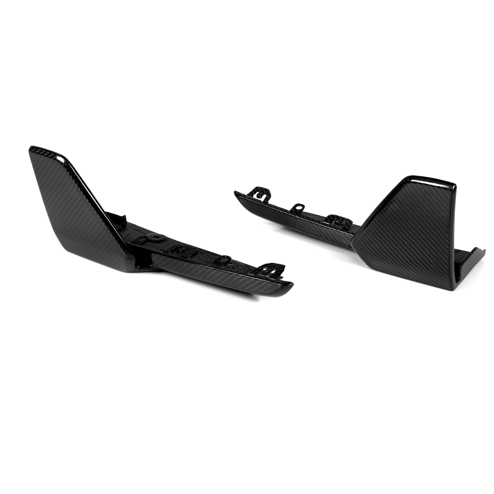 CT CARBON BMW G05 X5 2019+ PRE LCI M SPORT CARBON FIBRE REAR BUMPER CORNERS | SWISS HOMOLOGATED