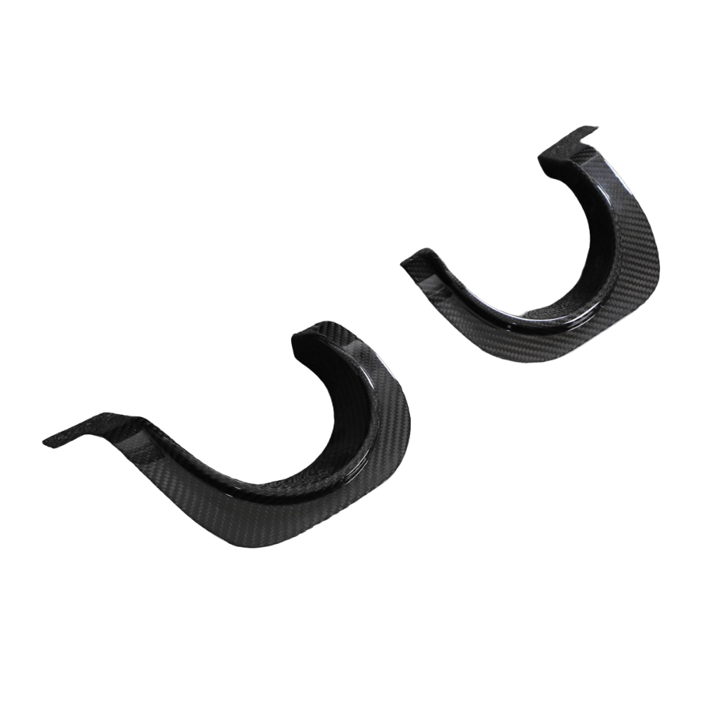 CT CARBON TOYOTA SUPRA A90 2019+ CARBON FIBRE EXHAUST TRIM COVER | SWISS HOMOLOGATED