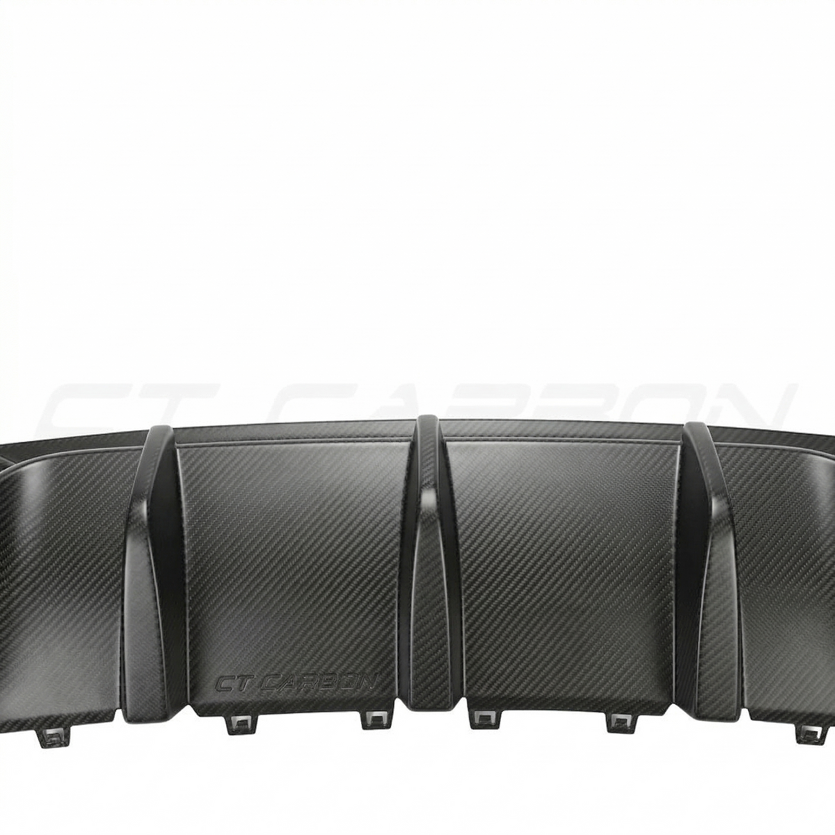 CT CARBON AUDI RS3 8Y 2022-2024 SALOON MATTE CARBON FIBRE DIFFUSER - V1 - CT DESIGN | SWISS HOMOLOGATED