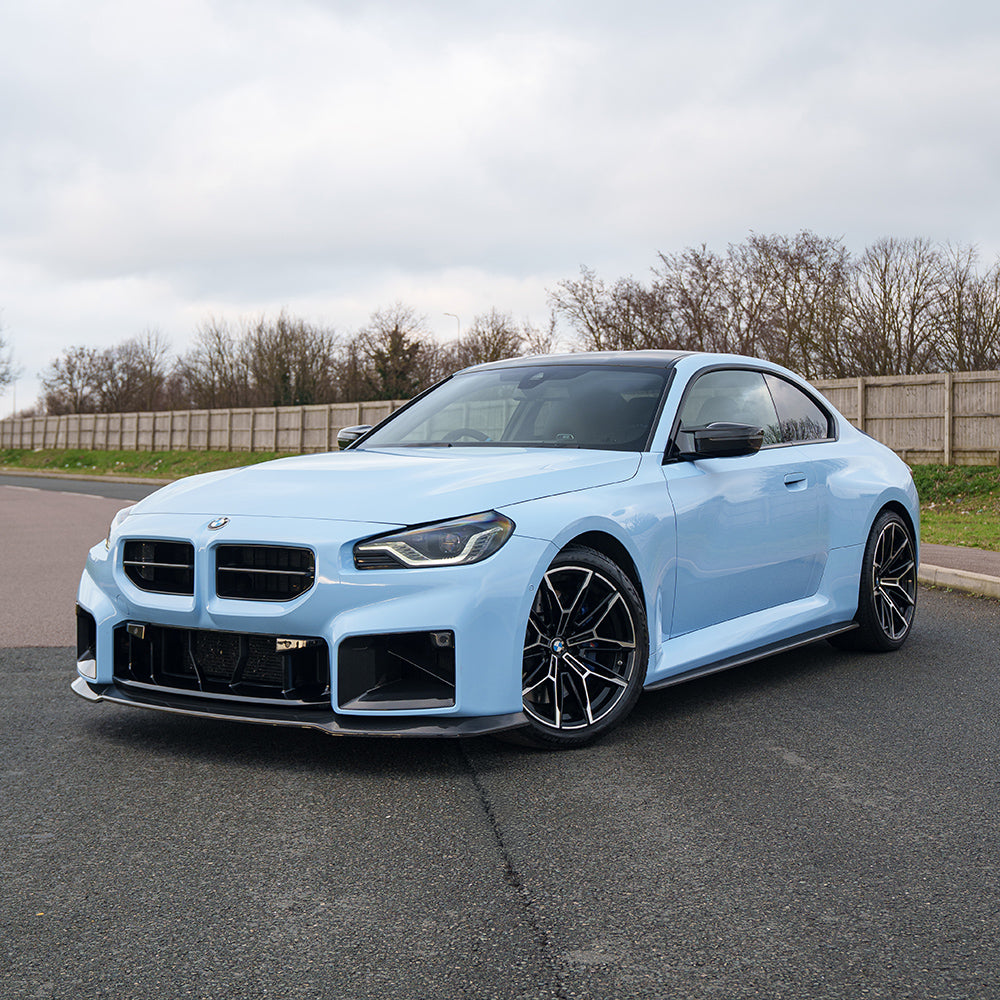 BMW G87 M2 CARBON FIBRE SPLITTER - V5 - CT DESIGN - 3