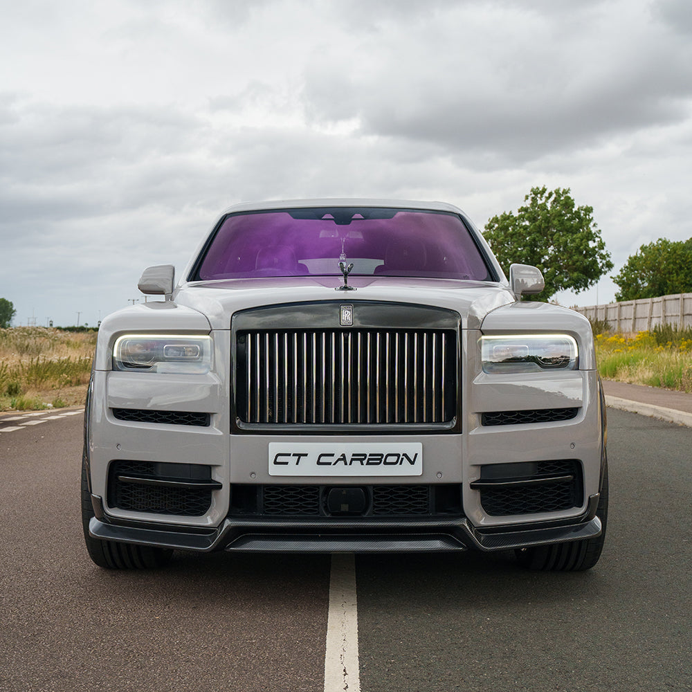 CT CARBON ROLLS ROYCE CULLINAN CARBON FIBRE SPLITTER - CT DESIGN | HOMOLOGATION IN PROCESS