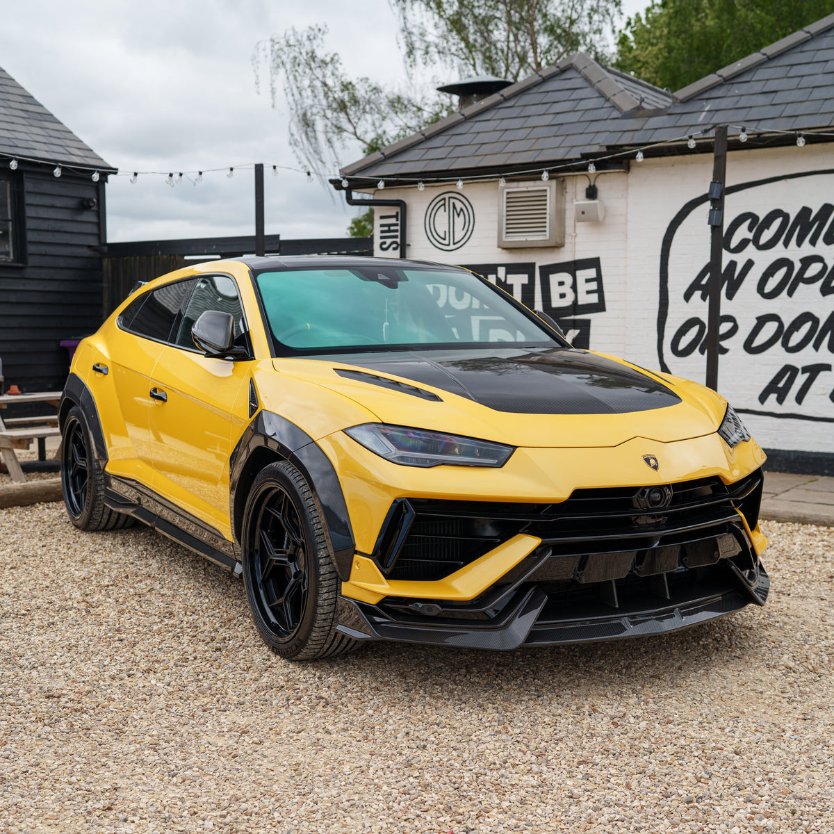 CT CARBON LAMBORGHINI URUS PERFORMANTE CARBON FIBRE SPLITTER - CT DESIGN | HOMOLOGATION IN PROCESS