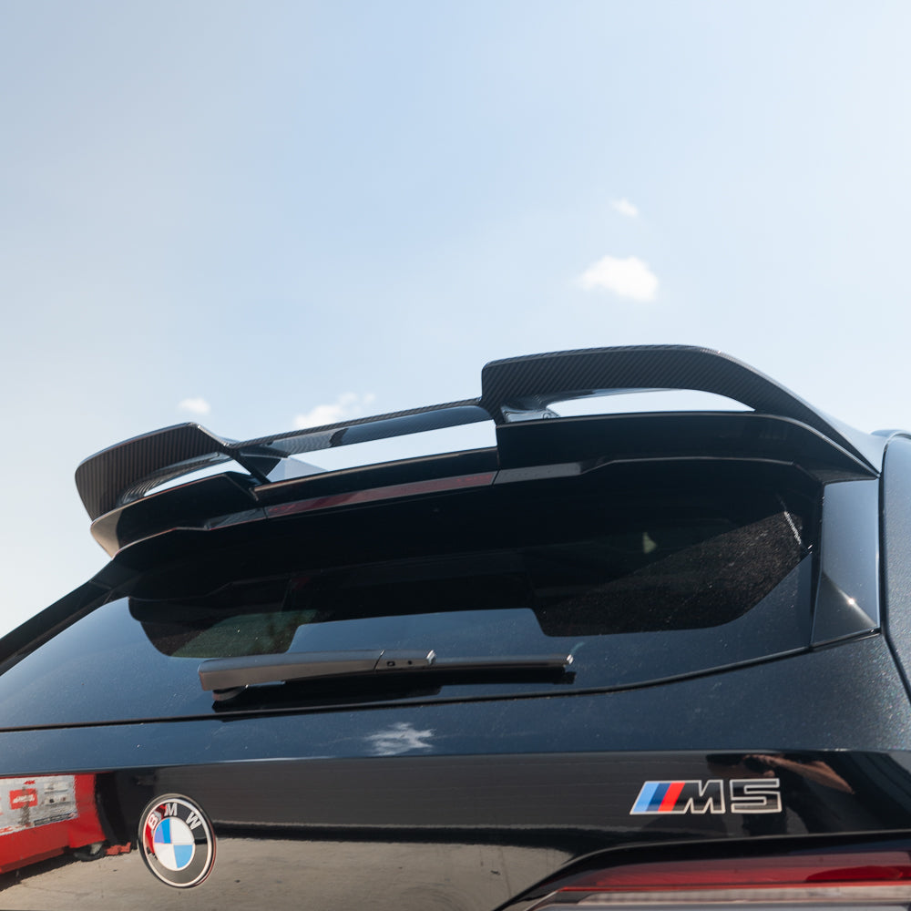 CT CARBON BMW G99 M5 TOURING 2024+ CARBON FIBRE SPOILER - V2 - CT DESIGN | SWISS HOMOLOGATED