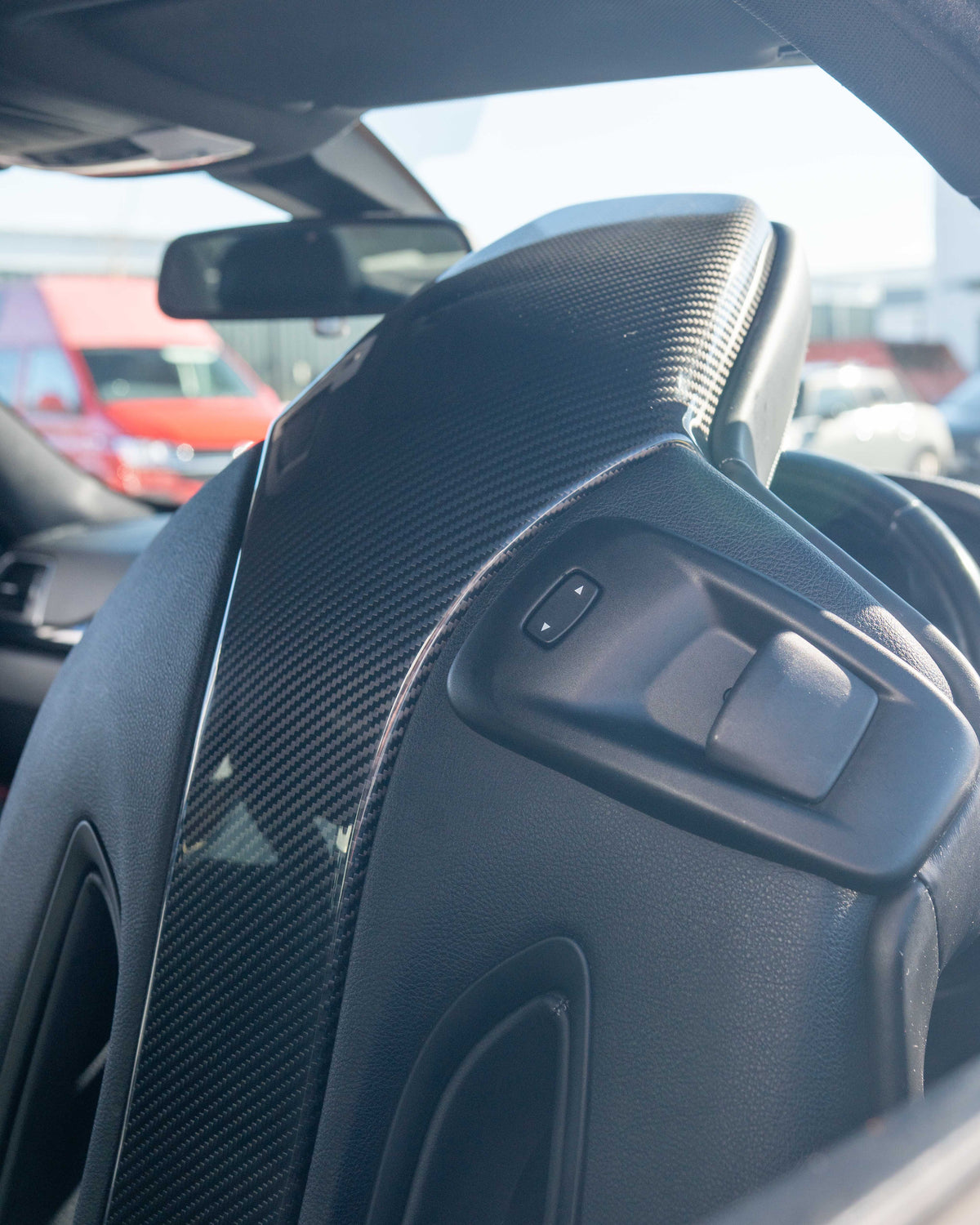 CT CARBON BMW M2C & M3 & M4 (F87 F80 F82 F83) CARBON FIBRE SEAT BACK | SWISS HOMOLOGATED