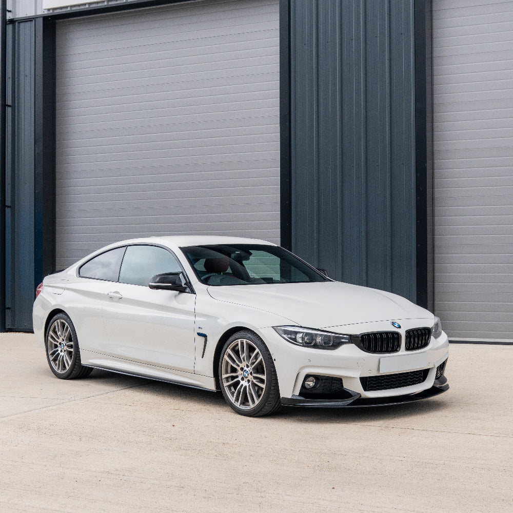 CT CARBON BMW 4 SERIES F32/F33/F36 GLOSS BLACK SIDE SKIRTS - MP STYLE | SWISS HOMOLOGATED