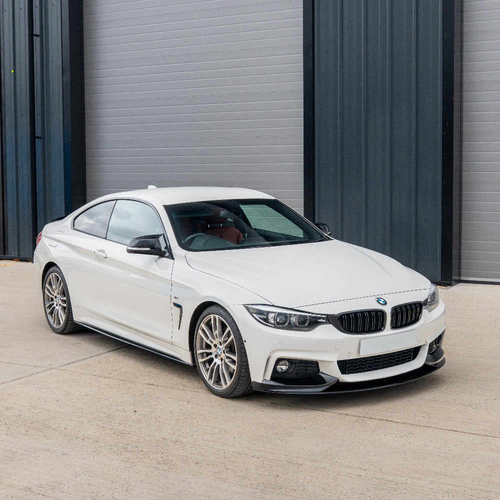 CT CARBON BMW 4 SERIES F32/F33/F36 GLOSS BLACK SPLITTER | HOMOLOGATION IN PROCESS