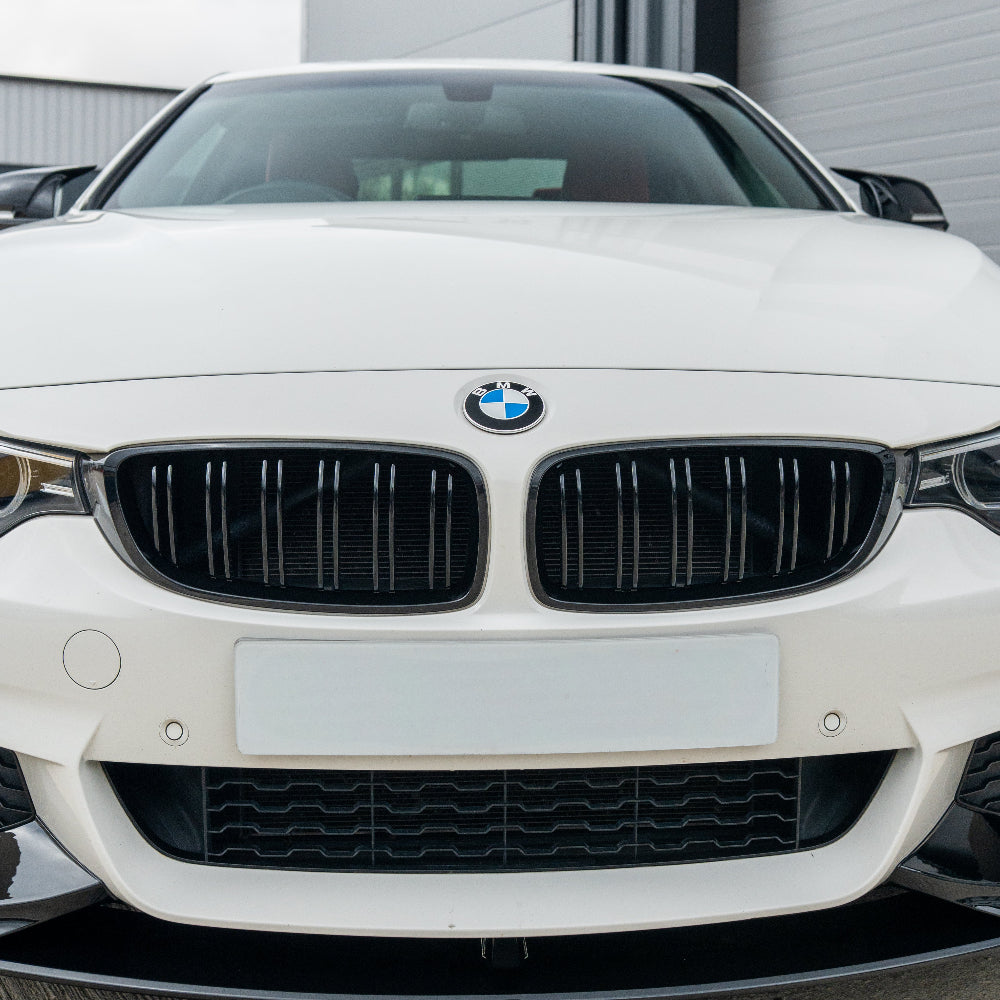 CT CARBON BMW M4 F82 / F83 & F32/F33/F36 4 SERIES DOUBLE SLAT BLACK GRILLES | HOMOLOGATION IN PROCESS