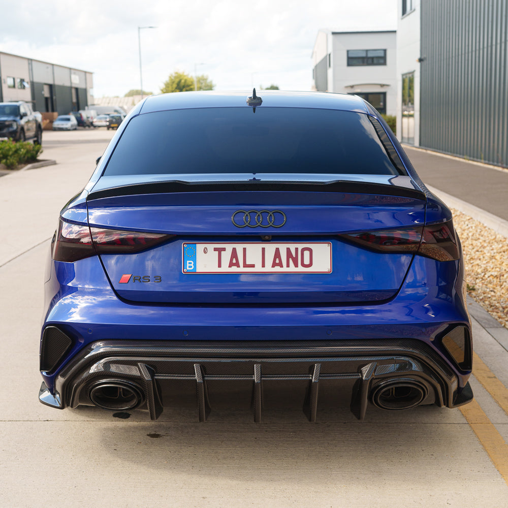 CT CARBON DIFFUSER AUDI RS3 25+ 8Y SALOON - CT DESIGN | SWISS HOMOLOGATED