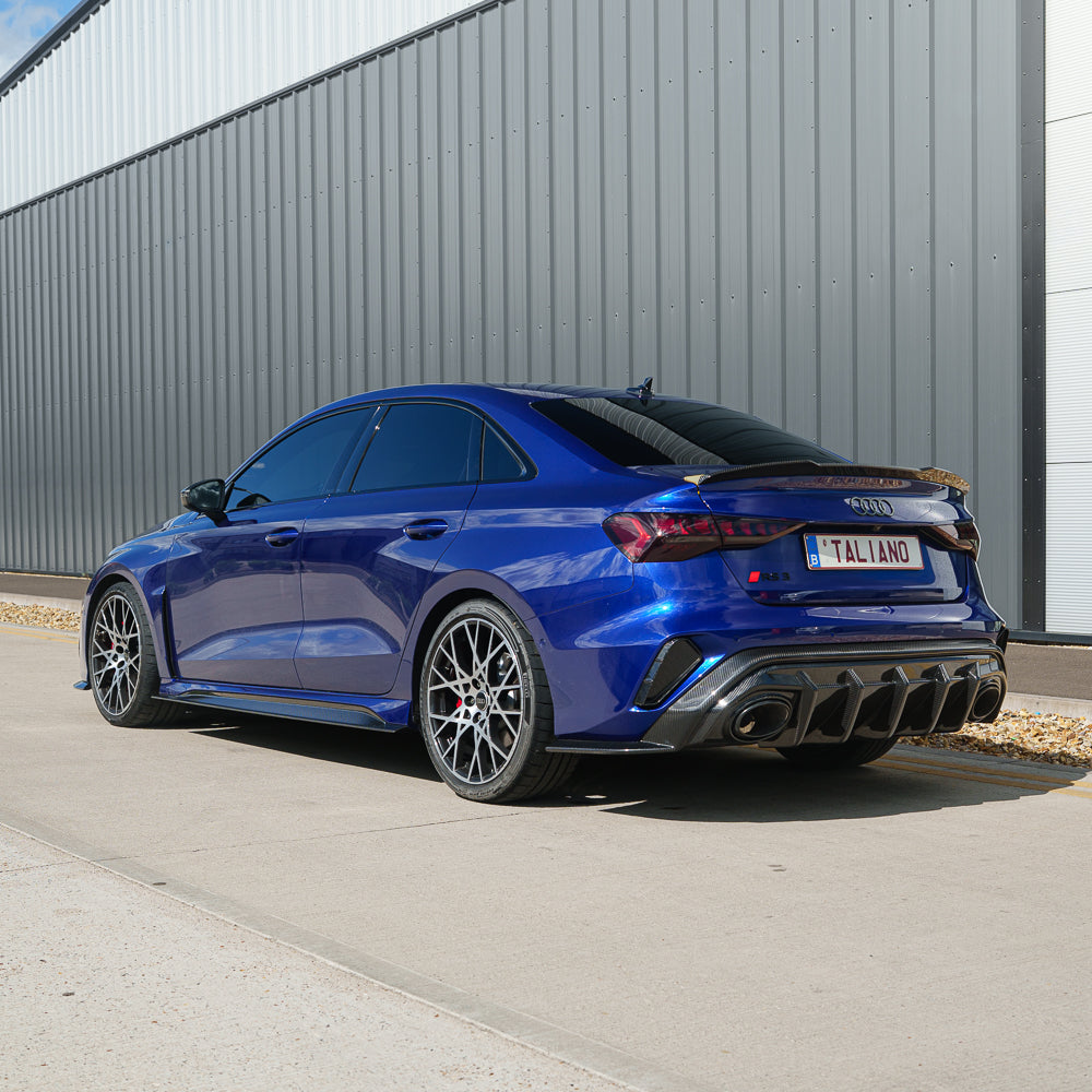 CT CARBON DIFFUSER AUDI RS3 25+ 8Y SALOON - CT DESIGN | SWISS HOMOLOGATED
