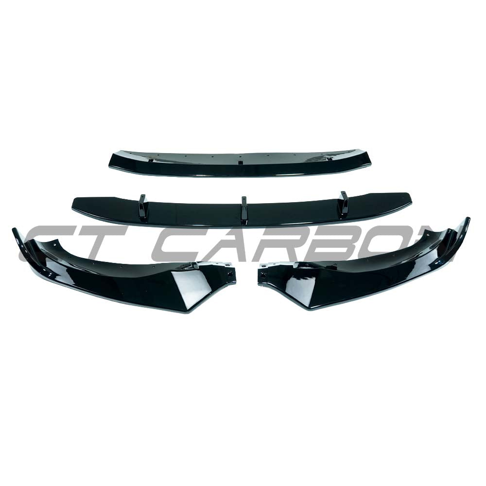 CT CARBON BMW X3 G01 2017-2021 PRE-LCI GLOSS BLACK SPLITTER - V3 | HOMOLOGATION IN PROCESS