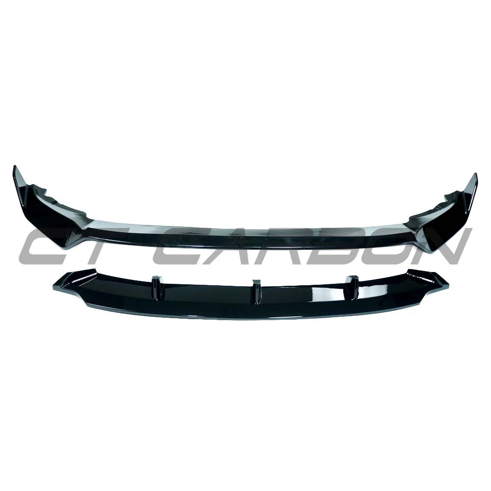CT CARBON BMW X6 G06 LCI 2024+ GLOSS BLACK SPLITTER - V1 | HOMOLOGATION IN PROCESS