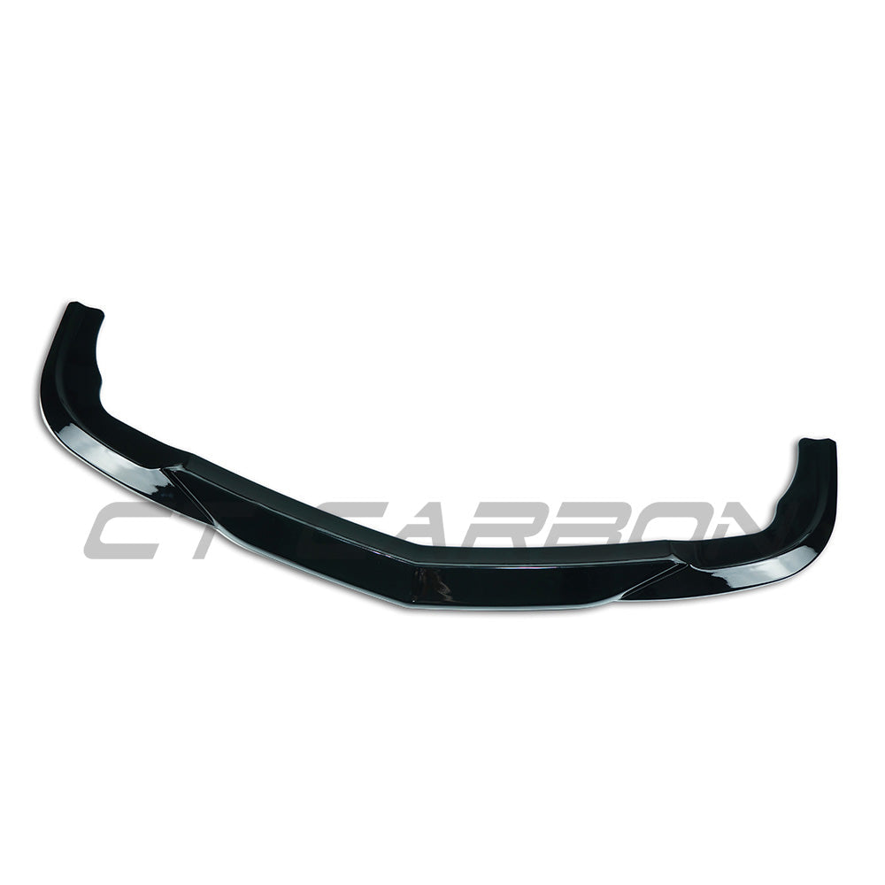 CT CARBON MERCEDES W204 C63 2008-2011 GLOSS BLACK FRONT SPLITTER - V1 | HOMOLOGATION IN PROCESS