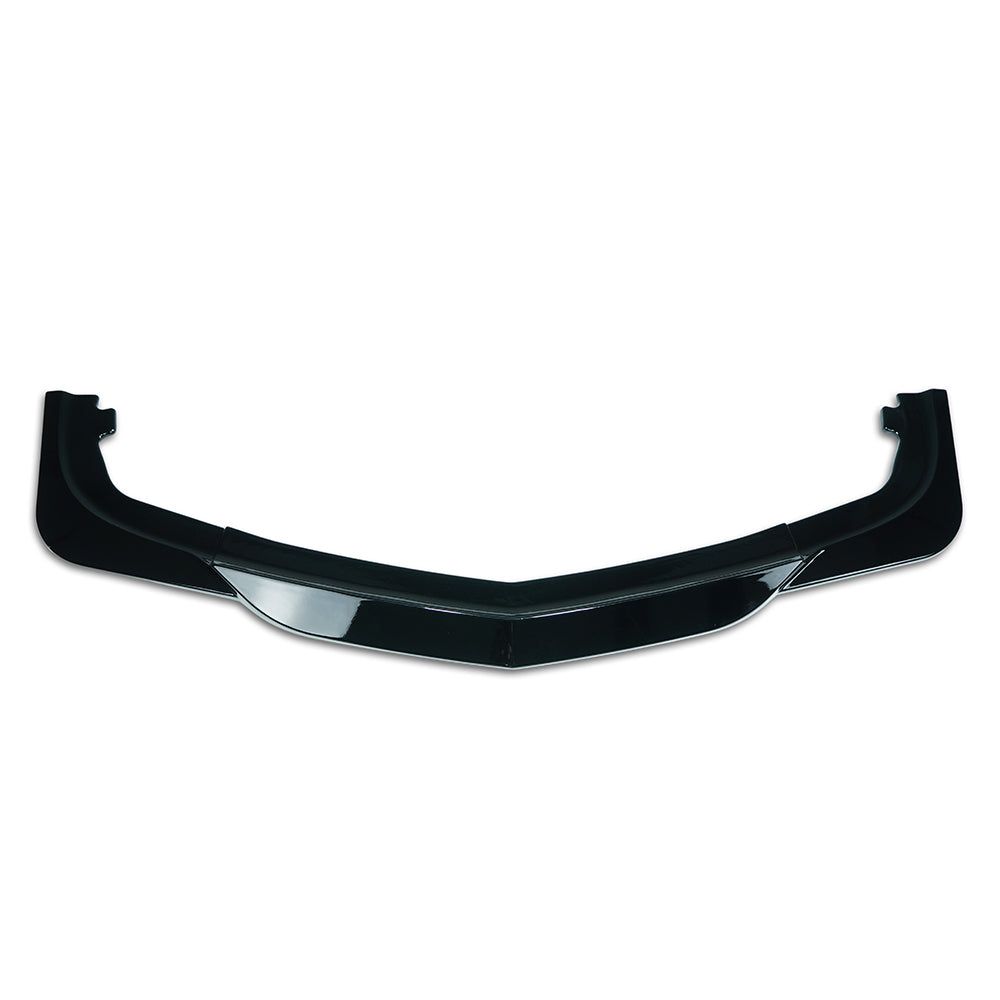 CT CARBON MERCEDES BENZ W204 C63 2012-2014 GLOSS BLACK FRONT SPLITTER | HOMOLOGATION IN PROCESS