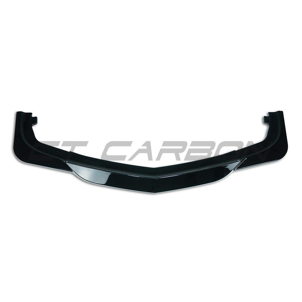 CT CARBON MERCEDES BENZ W204 C63 2012-2014 GLOSS BLACK FRONT SPLITTER | HOMOLOGATION IN PROCESS