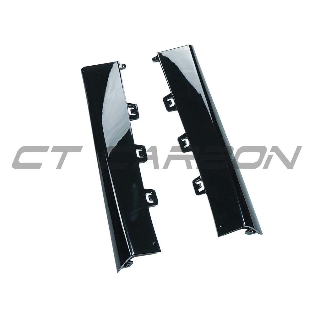 CT CARBON MERCEDES E-CLASS W213 2020-2023 GLOSS BLACK DIFFUSER CORNERS | SWISS HOMOLOGATED