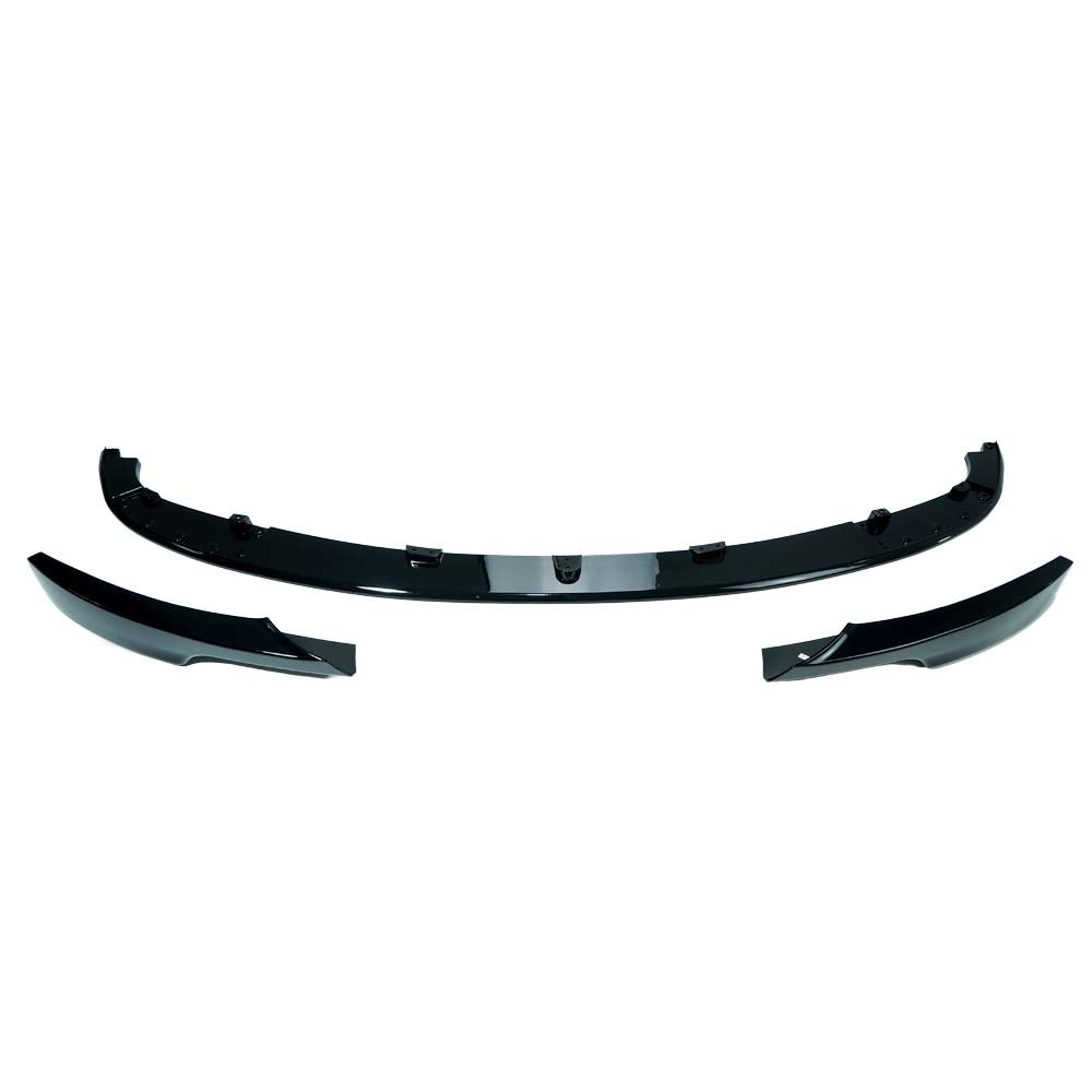 CT CARBON BMW 3 SERIES E90/E91 LCI 2008-2012 GLOSS BLACK SPLITTER - V8 | HOMOLOGATION IN PROCESS