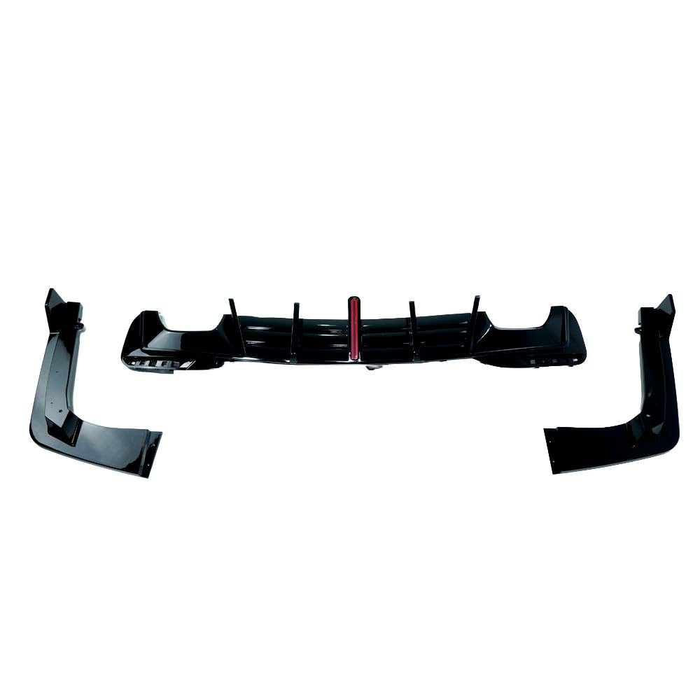 CT CARBON BMW G30 5 SERIES 2018-2023 GLOSS BLACK LED DIFFUSER | SWISS HOMOLOGATED
