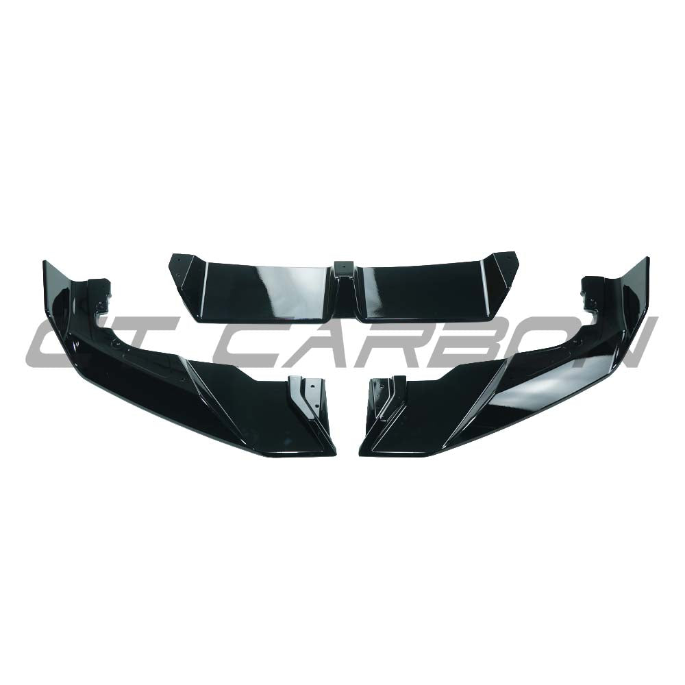 CT CARBON BMW X5M F95 LCI 2023+ GLOSS BLACK SPLITTER V2 | HOMOLOGATION IN PROCESS