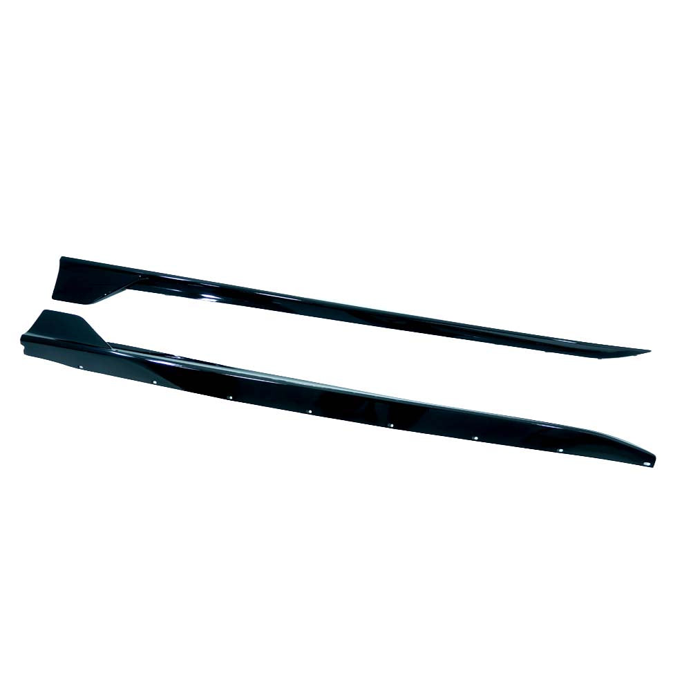 CT CARBON BMW F70 1 SERIES 2025+ GLOSS BLACK SIDE SKIRTS | SWISS HOMOLOGATED