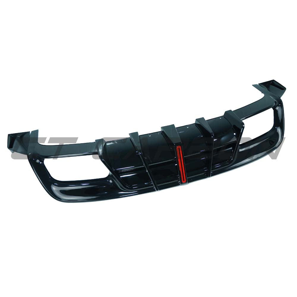 CT CARBON RANGE ROVER SPORT L461 2023+ GLOSS BLACK DIFFUSER WITH LED | SWISS HOMOLOGATED