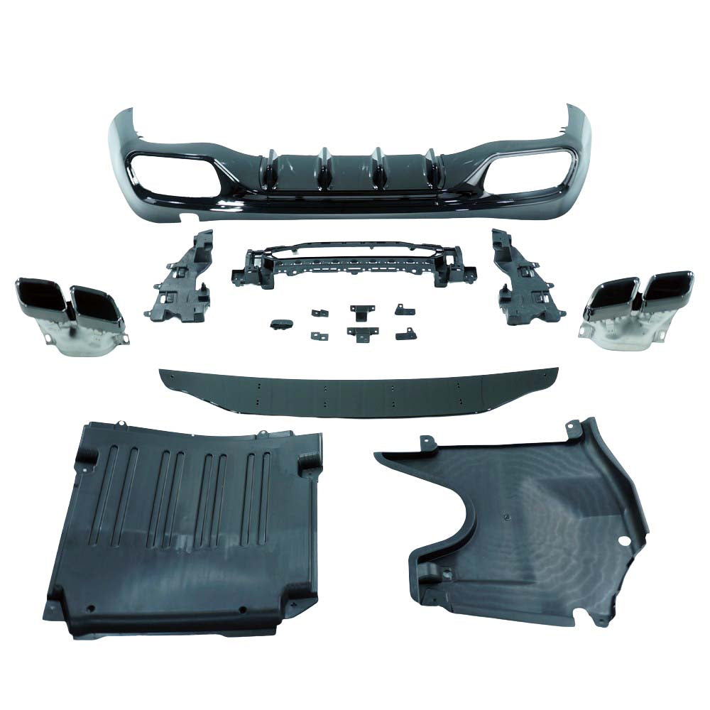 CT CARBON MERCEDES CLE-CLASS 2023+ GLOSS BLACK DIFFUSER | SWISS HOMOLOGATED