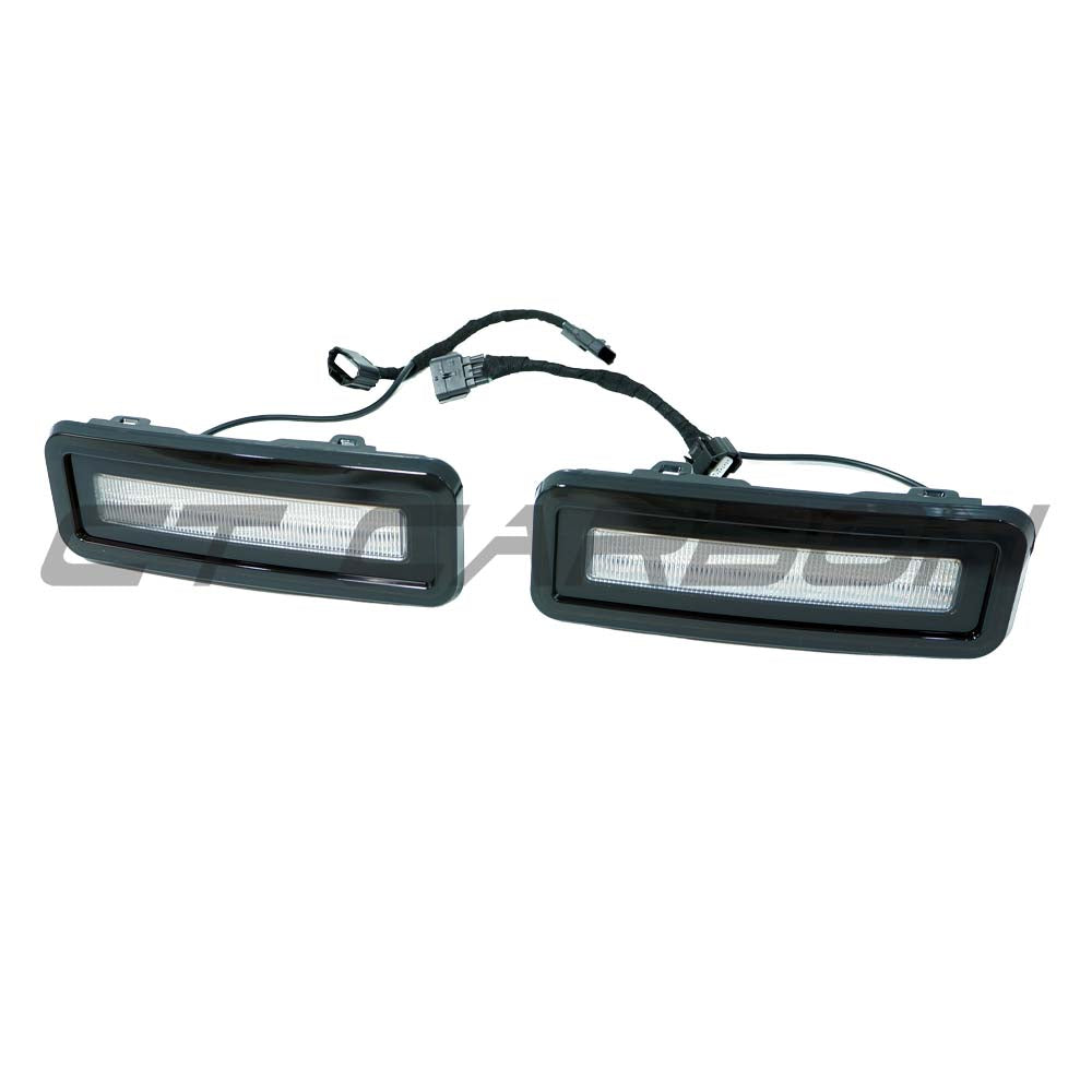 CT CARBON LAND ROVER DEFENDER L663 90/110/130 GLOSS BLACK REAR REVERSE LIGHTS | NO HOMOLOGATION