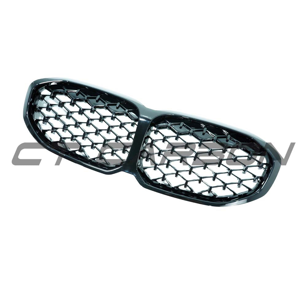 CT CARBON BMW F40 1 SERIES 2019-2024 GLOSS BLACK GRILLE | HOMOLOGATION IN PROCESS