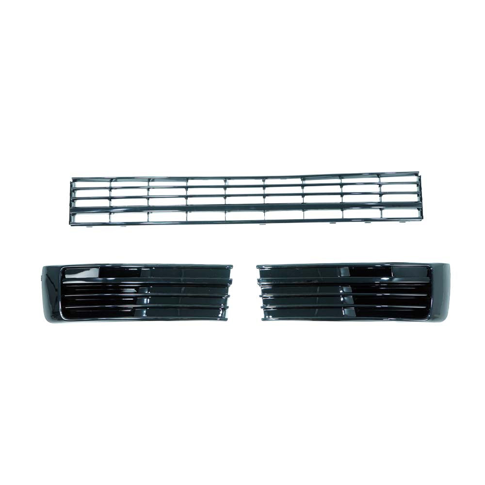 CT CARBON VOLKSWAGEN TRANSPORTER T6 2015-2019 GLOSS BLACK GRILLES | HOMOLOGATION IN PROCESS