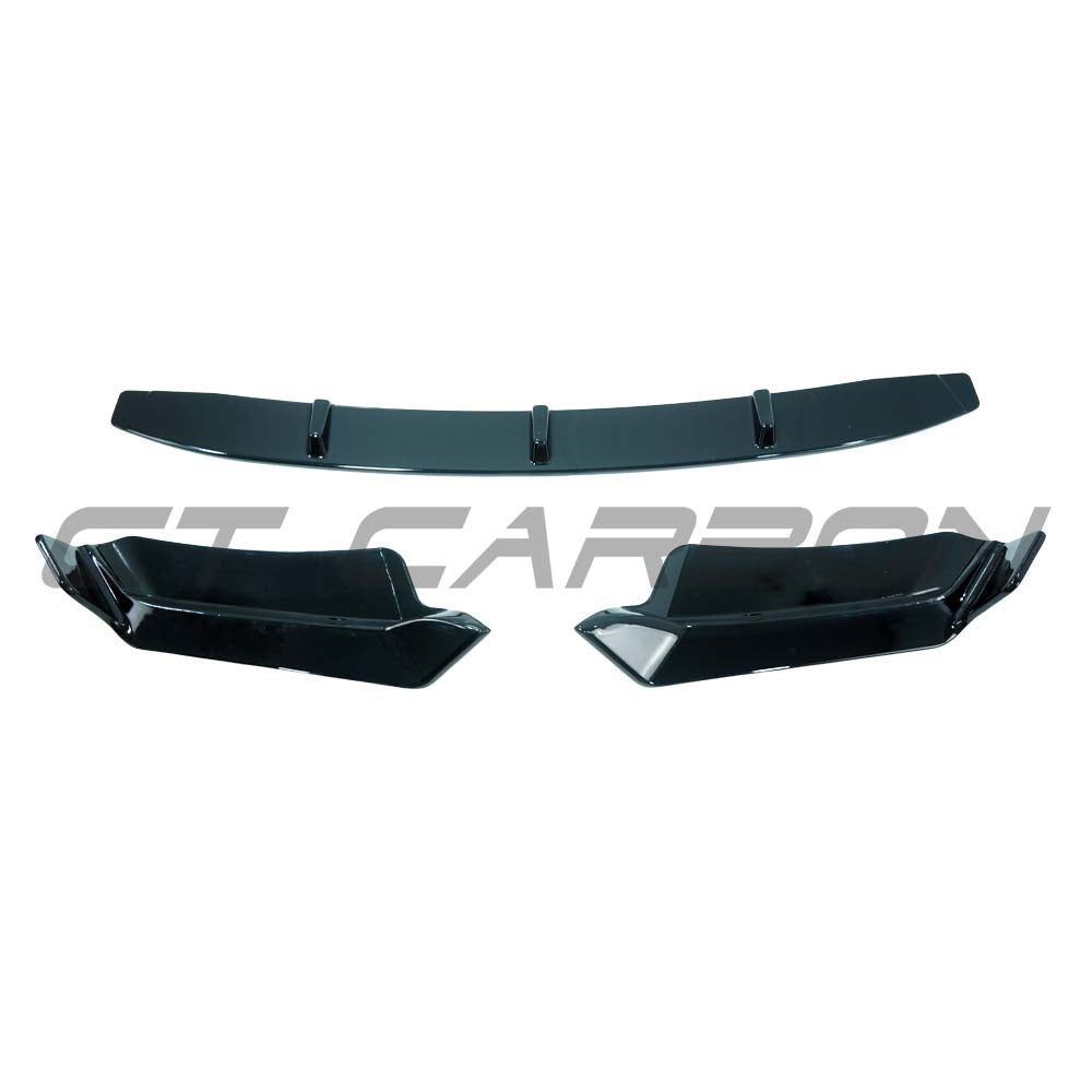 CT CARBON BMW F85/F86 X5M/X6M 2015-2018 GLOSS BLACK SPLITTER | HOMOLOGATION IN PROCESS
