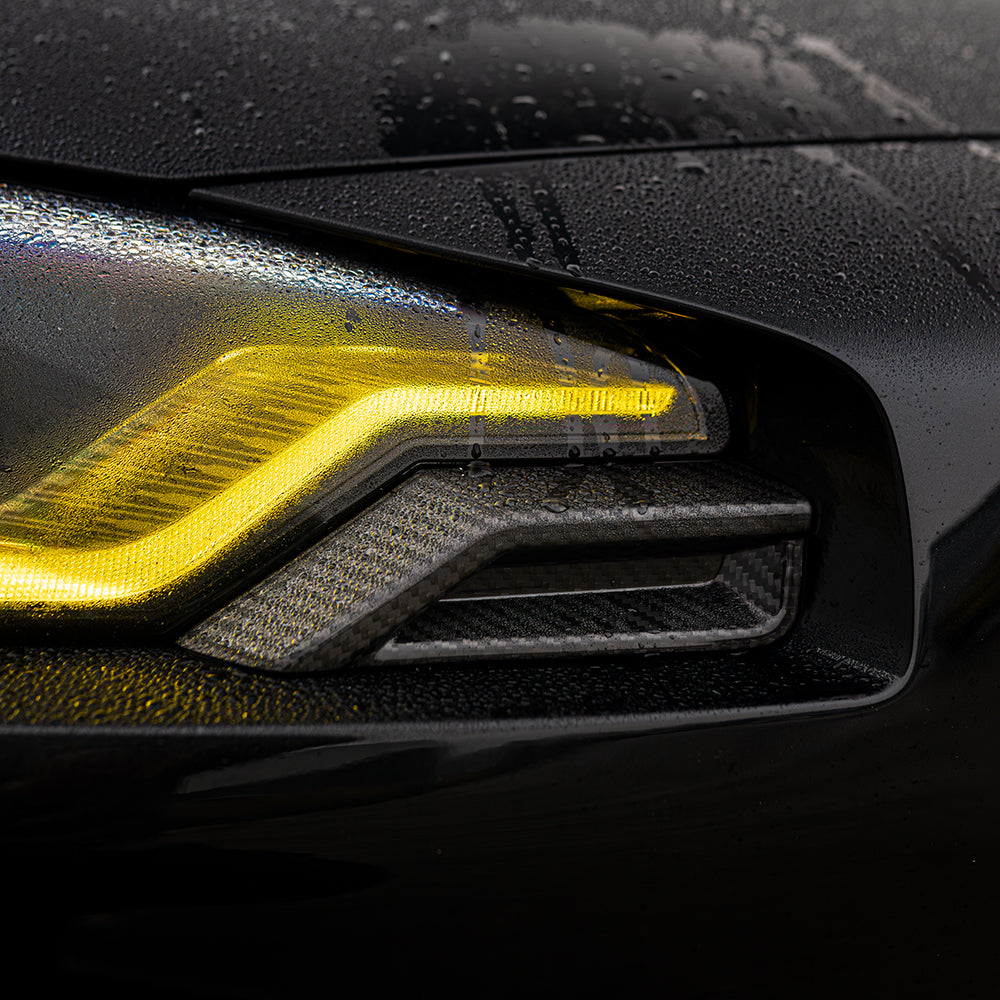 CT CARBON BMW G87 M2 CARBON FIBRE FRONT HEAD LIGHT ADD ON - CT DESIGN | HOMOLOGATION IN PROCESS