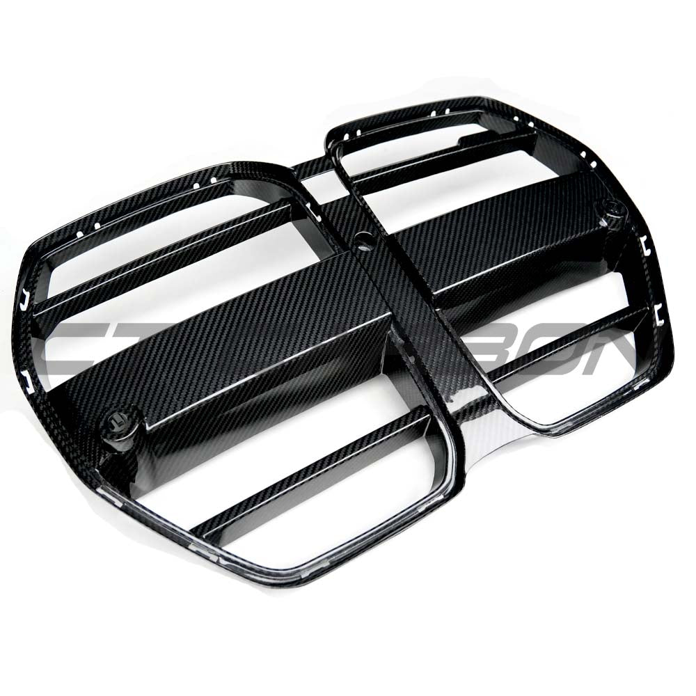 CT CARBON BMW M3/M4 G80/G81/G82/G83 CARBON FIBRE GRILLE - WITHOUT ACC - V3 | HOMOLOGATION IN PROCESS