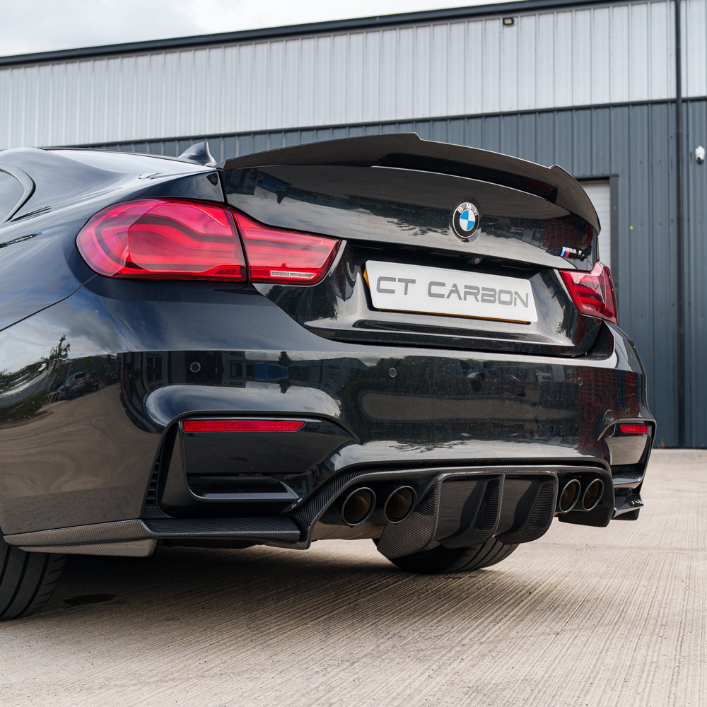 CT CARBON BMW M4 F82 2014-2020 CARBON FIBRE SPOILER - V2 | SWISS HOMOLOGATED
