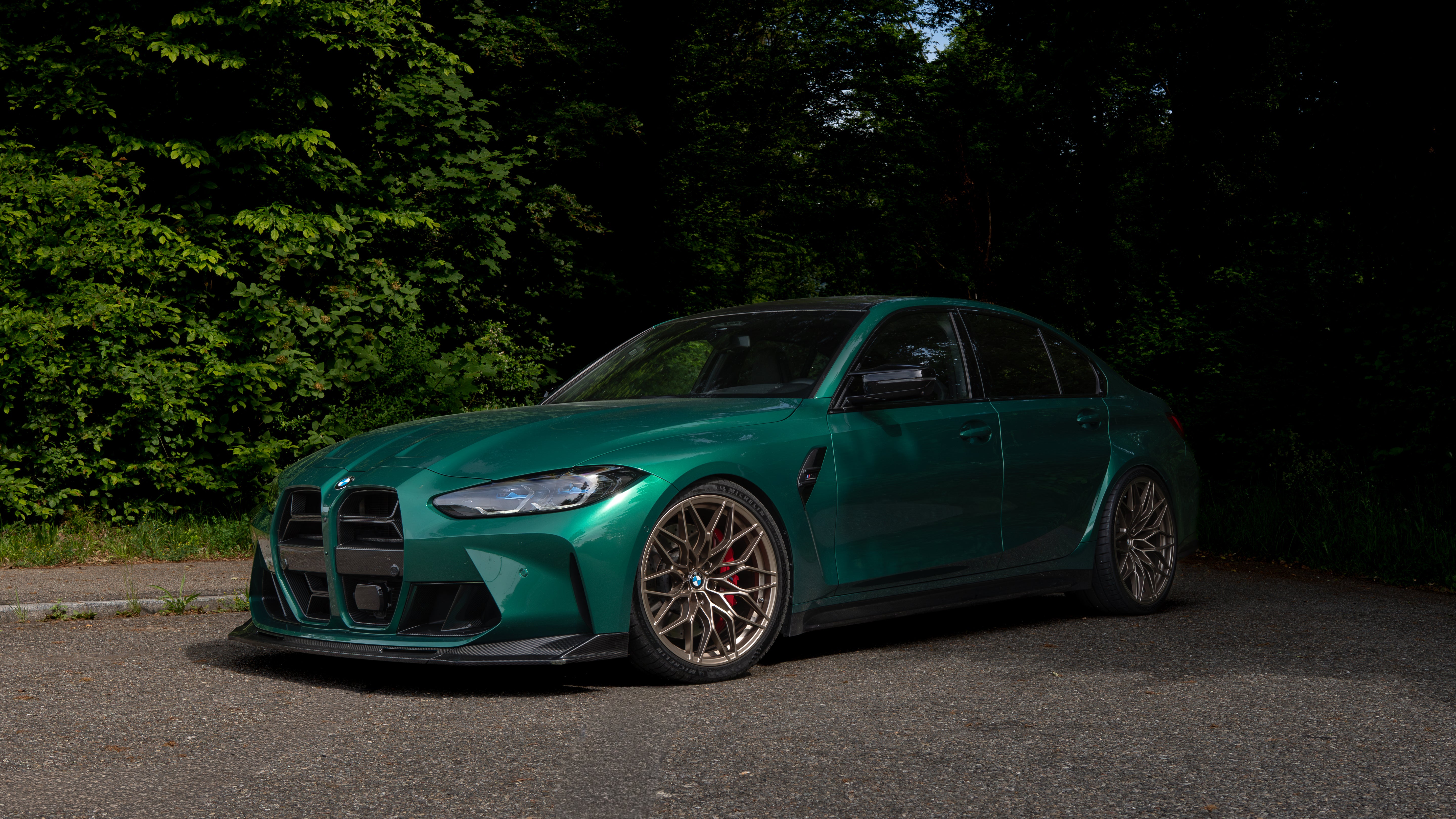 CT CARBON FRONT LIP BMW M3/M4 G8X - VS STYLE | SWISS HOMOLOGATED