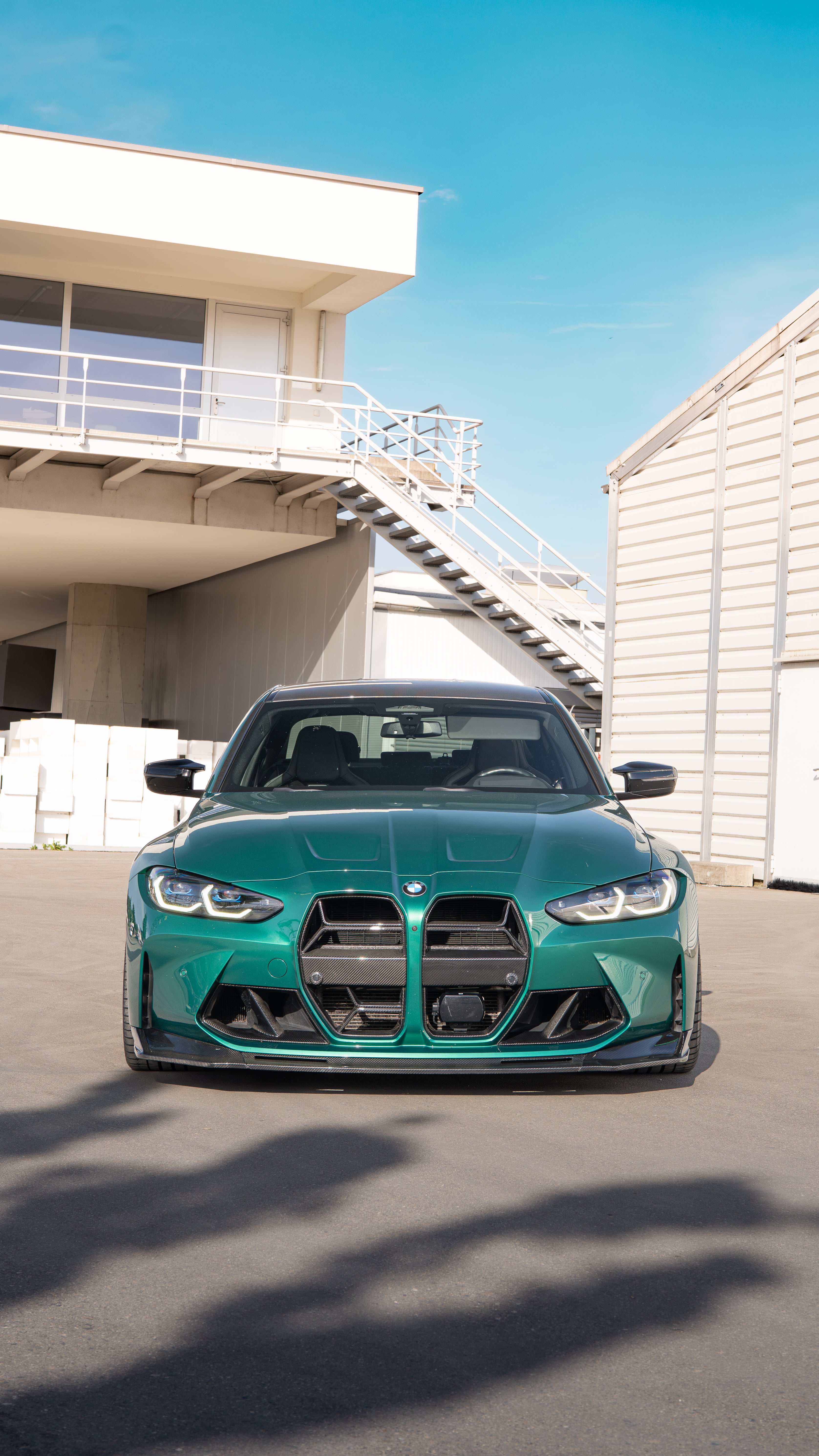 CT CARBON GRILLE WITH ACC BMW M3/M4 G8X - CSL STYLE | SWISS HOMOLOGATED