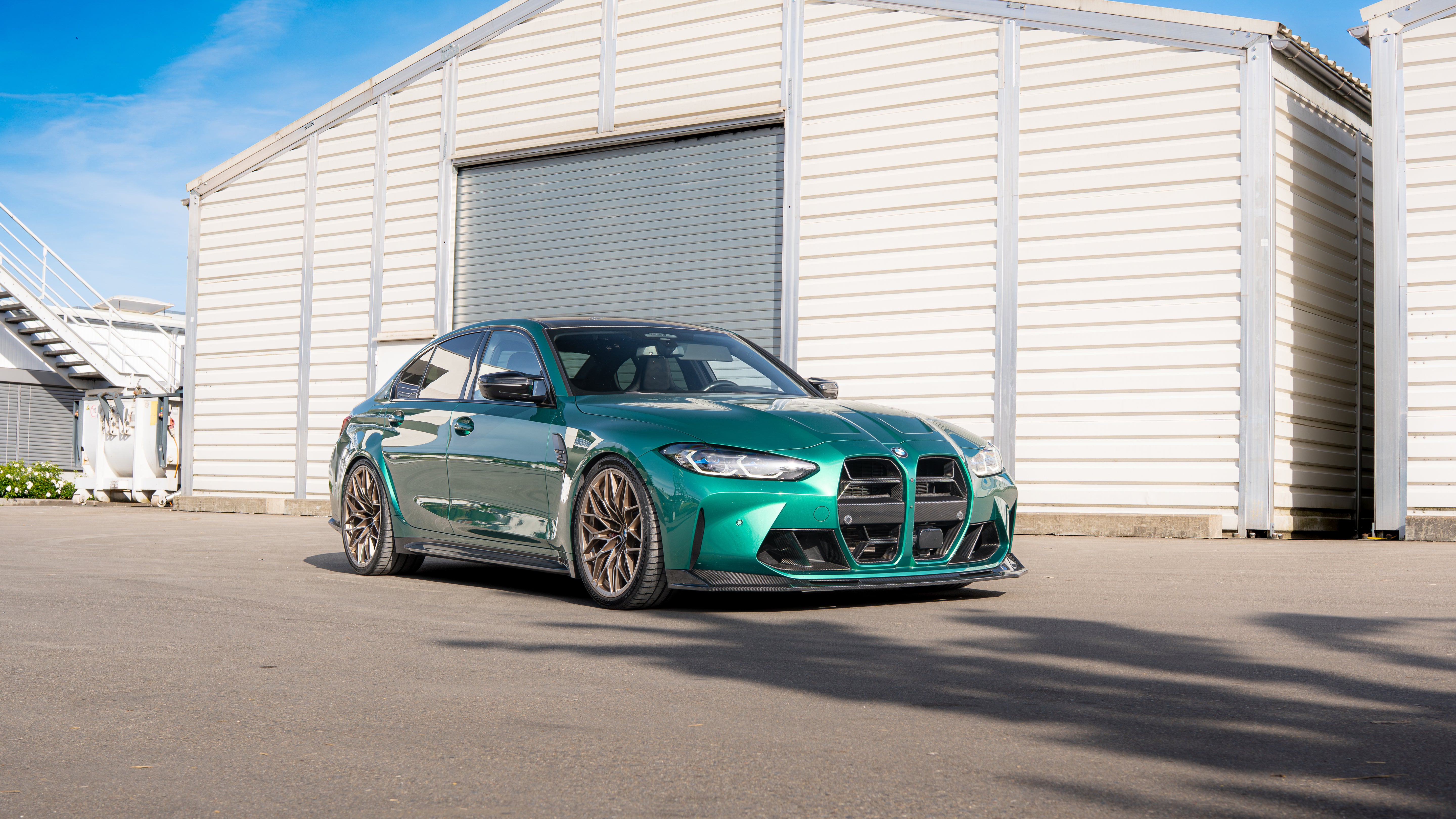 CT CARBON GRILLE WITH ACC BMW M3/M4 G8X - CSL STYLE | SWISS HOMOLOGATED