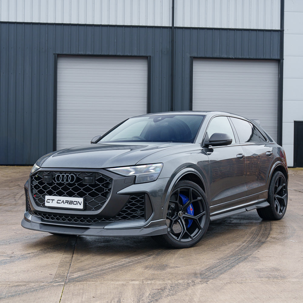 CT CARBON AUDI RSQ8 FACELIFT 2025+ CARBON FIBRE SPLITTER - CT DESIGN | HOMOLOGATION IN PROCESS