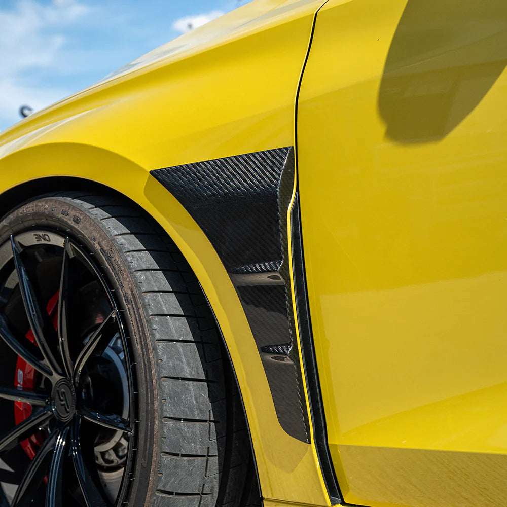 CT CARBON FRONT FENDER TRIMS AUDI RS3 8Y 22+ - CT DESIGN | SWISS HOMOLOGATED