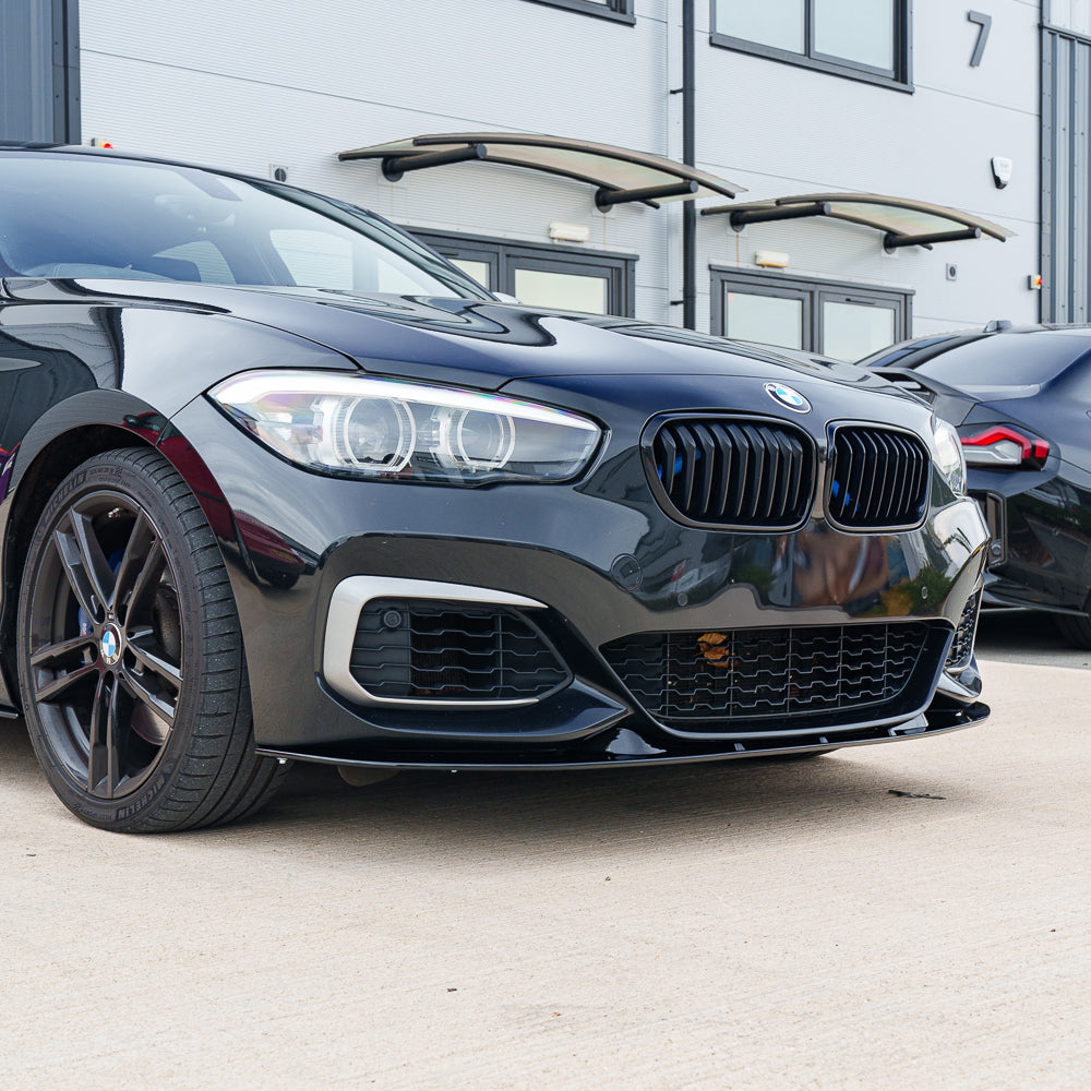 CT CARBON BMW F20/F21 1 SERIES LCI GLOSS BLACK SPLITTER - V2 | HOMOLOGATION IN PROCESS