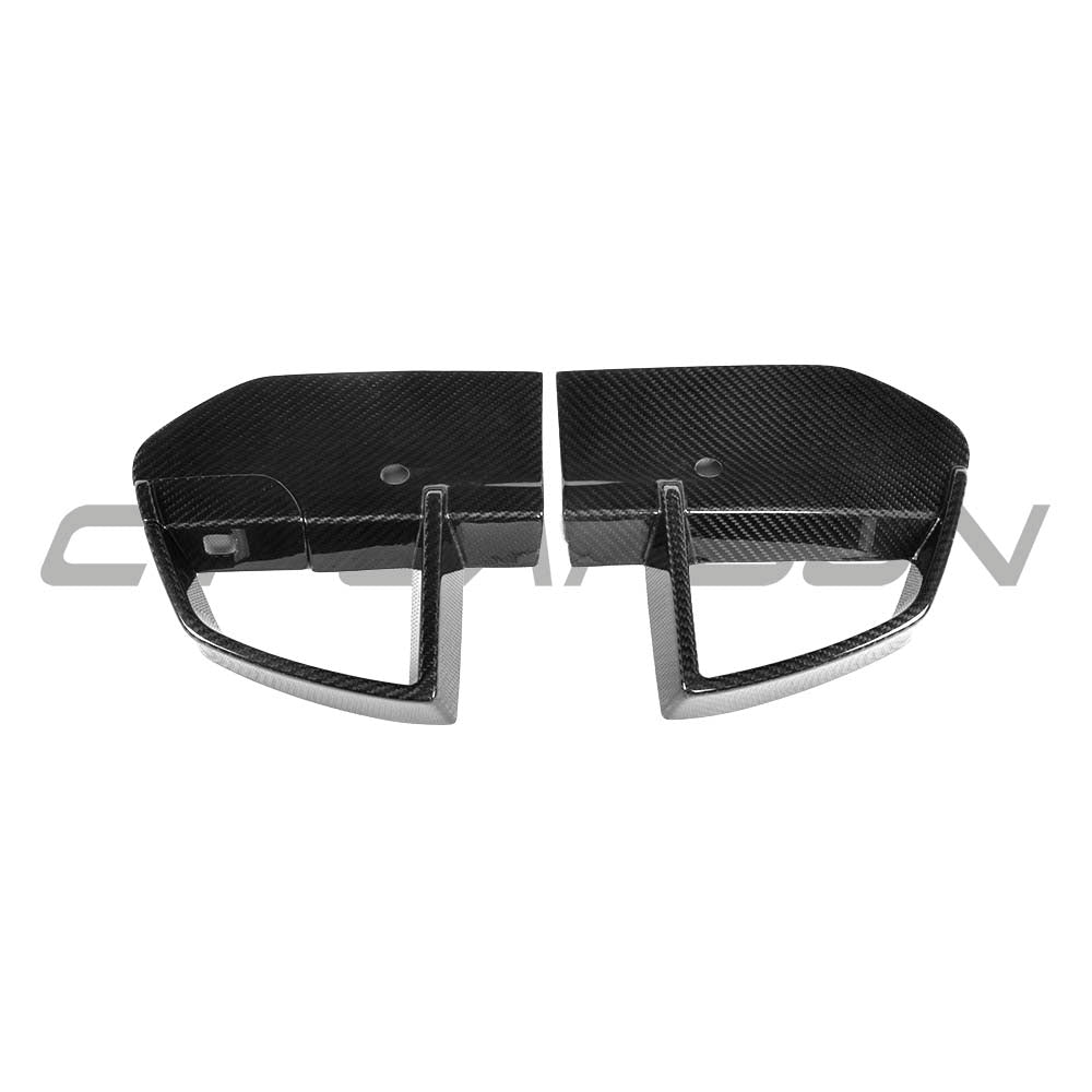 CT CARBON BMW X3 G01 CARBON FIBRE FRONT BUMPER VENT TRIMS | HOMOLOGATION IN PROCESS