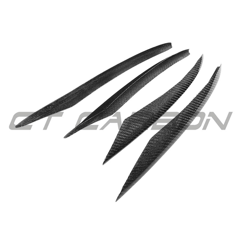 CT CARBON MERCEDES E-CLASS 2016-2018 CARBON FIBRE BUMPER TRIMS | HOMOLOGATION IN PROCESS