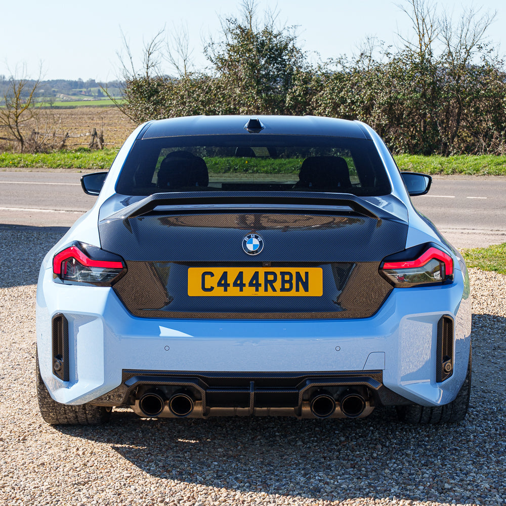 CT CARBON BMW G42 2 SERIES & G87 M2 CARBON FIBRE TRUNK/BOOTLID - CT DESIGN | SWISS HOMOLOGATED