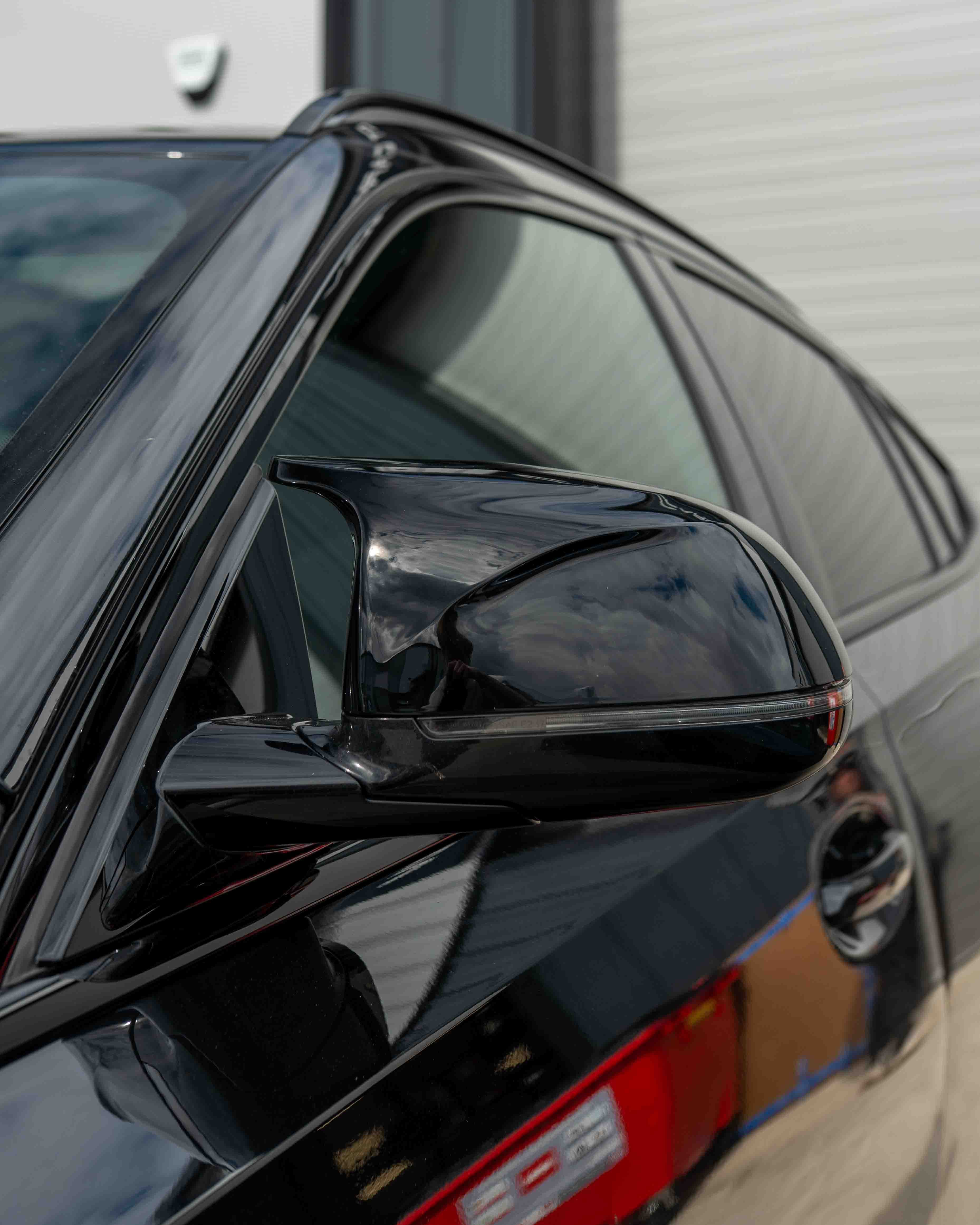 CT CARBON BMW X3/X4/X5/X6 G01/G02/G05/G06 GLOSS BLACK MIRRORS | SWISS HOMOLOGATED