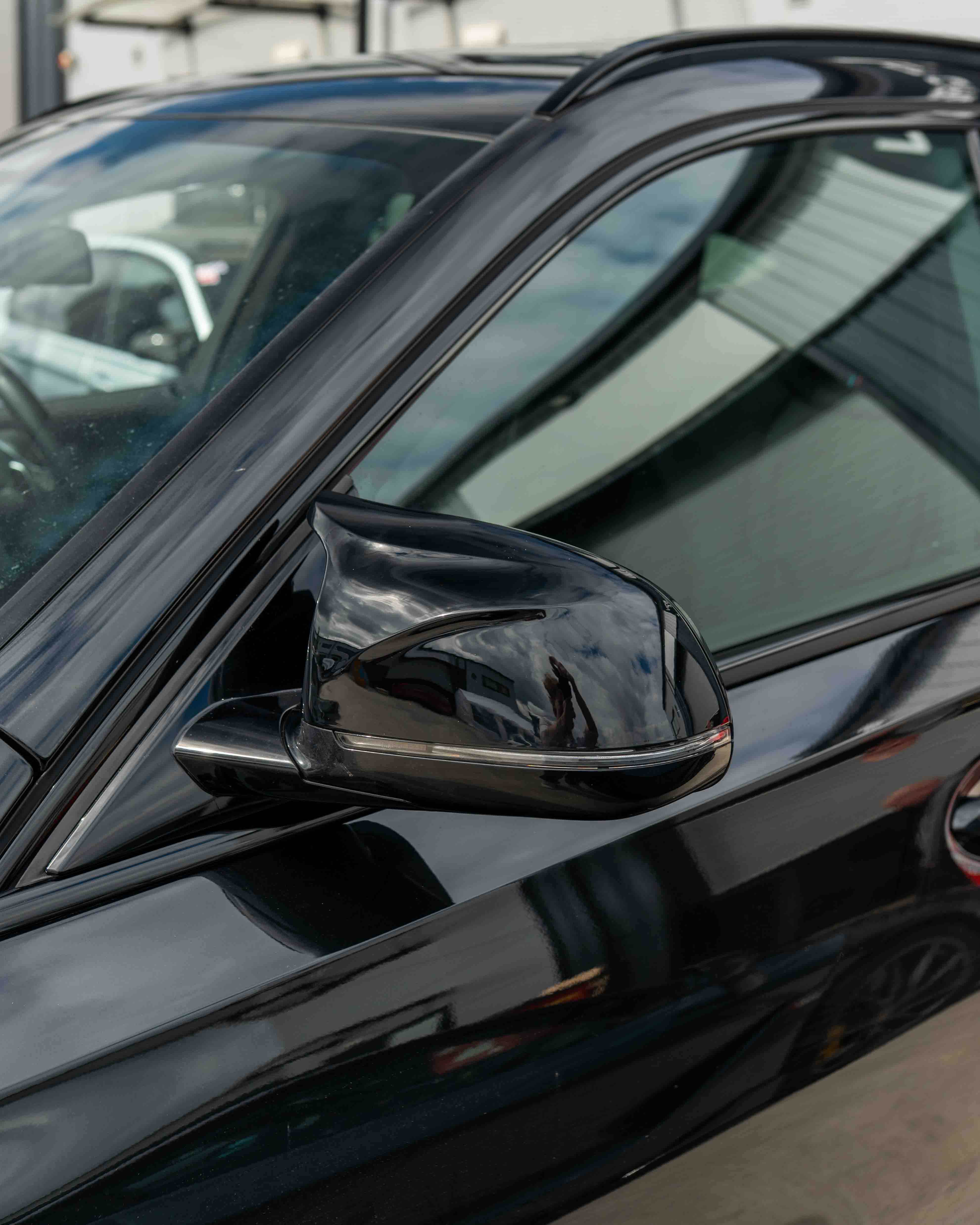CT CARBON BMW X3/X4/X5/X6 G01/G02/G05/G06 GLOSS BLACK MIRRORS | SWISS HOMOLOGATED