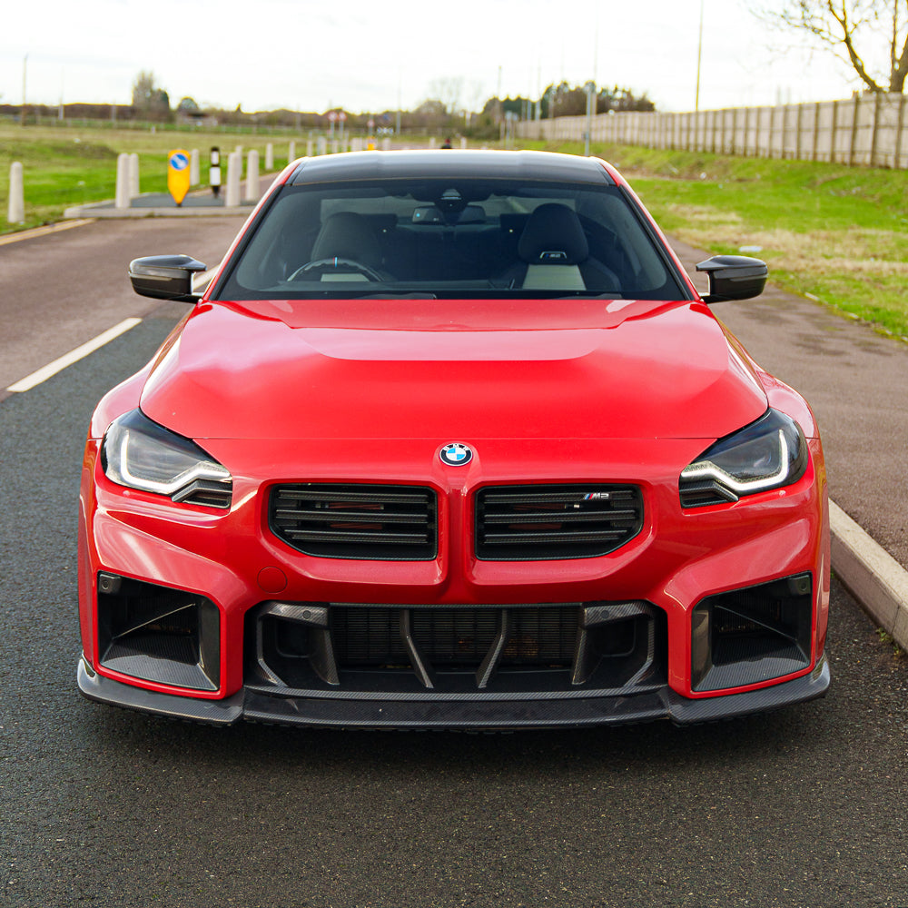 CT CARBON BMW G87 M2 2023+ CARBON FIBRE SPLITTER - V2 - CT DESIGN | HOMOLOGATION IN PROCESS