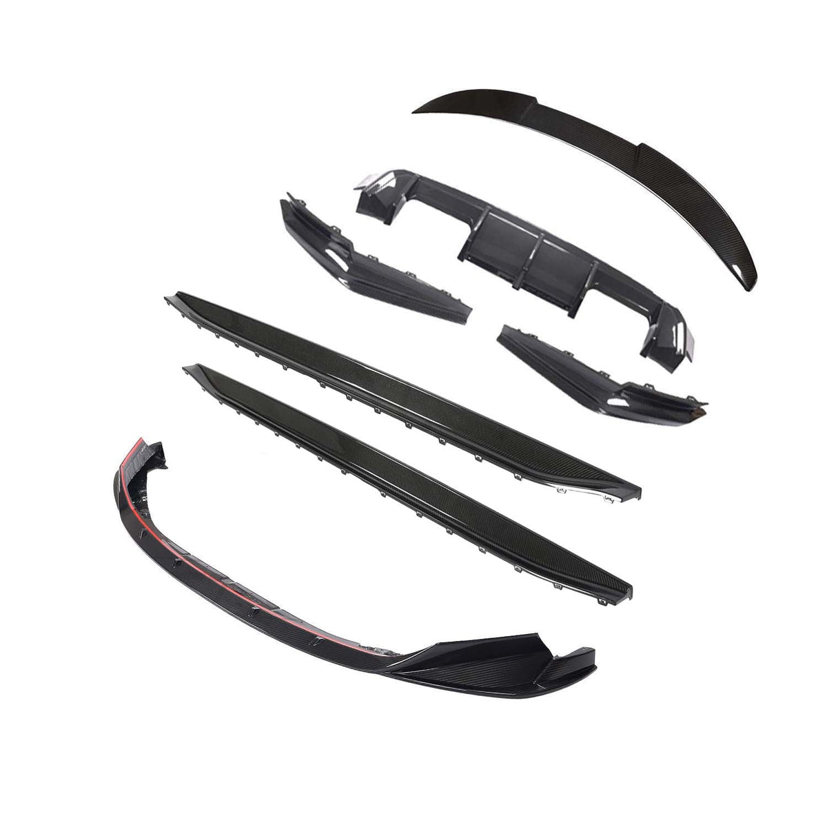 CT CARBON BMW G80 M3 FULL CARBON FIBRE KIT V18 - CT DESIGN | SWISS HOMOLOGATED