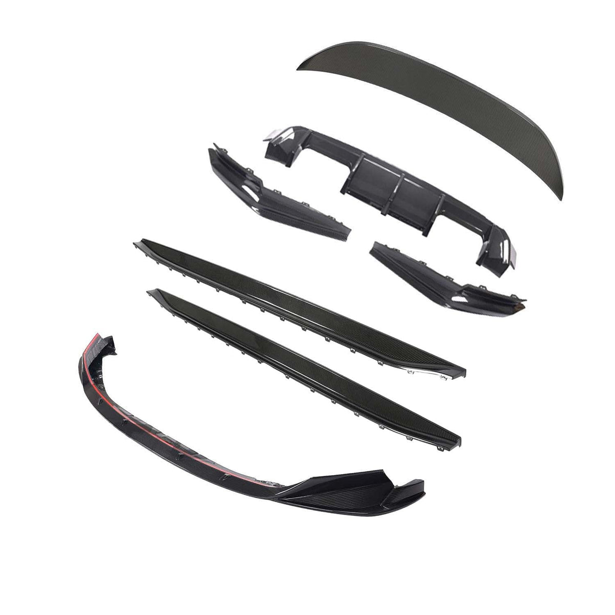 CT CARBON BMW G80 M3 FULL CARBON FIBRE KIT V25 - CT DESIGN | SWISS HOMOLOGATED