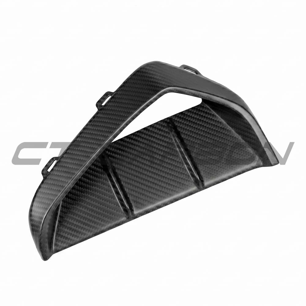 CT CARBON AUDI RS3 8Y 2025+ MATTE CARBON FIBRE FRONT BUMPER VENTS - CT DESIGN | HOMOLOGATION IN PROCESS